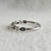 Gold-Half-Eternity-Wedding-Band