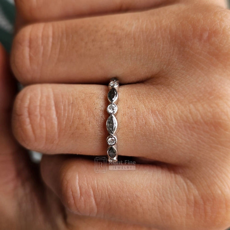 Marquise-Wedding-Band