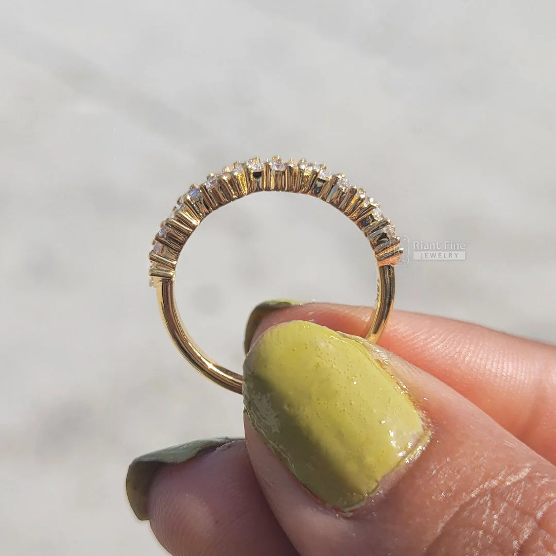 Vintage Engagement Band For Her