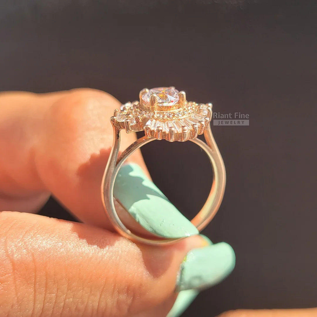 14K Gold Anniversary Ring For Her