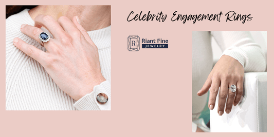 6 Celebrity Engagement Rings Everyone’s Talking About in 2025 - Riant Fine Jewelry