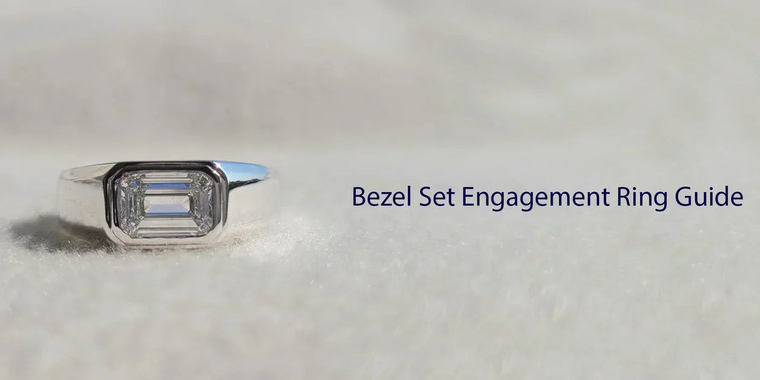Bezel Set Engagement Ring