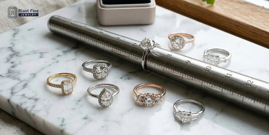 Average Ring Size for Women: The Ultimate Proposal Safety Net Guide - Riant Fine Jewelry LLC