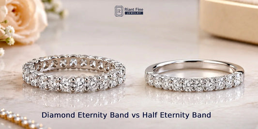 Diamond Eternity Band vs Half Eternity Band: Which Is Best?