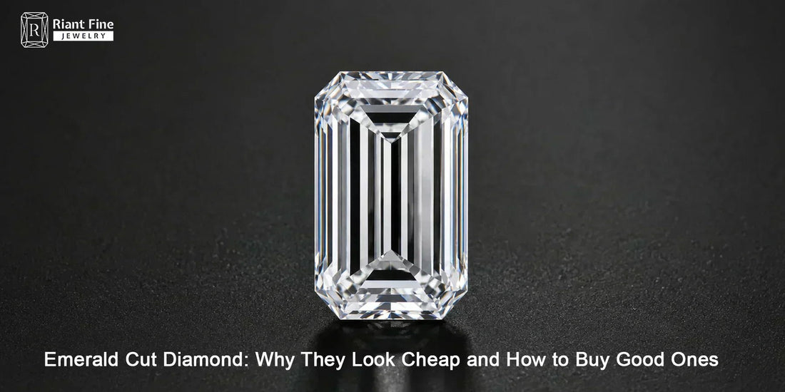 Emerald Cut Diamond: Why They Look Cheap and How to Buy Good Ones - Riant Fine Jewelry LLC