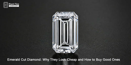 Emerald Cut Diamond: Why They Look Cheap and How to Buy Good Ones - Riant Fine Jewelry LLC