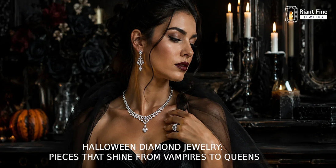 Halloween Diamond Jewelry: Pieces That Shine From Vampires to Queens - Riant Fine Jewelry LLC