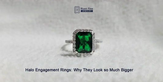 Halo Engagement Rings: Why They Look So Much Bigger - Riant Fine Jewelry LLC