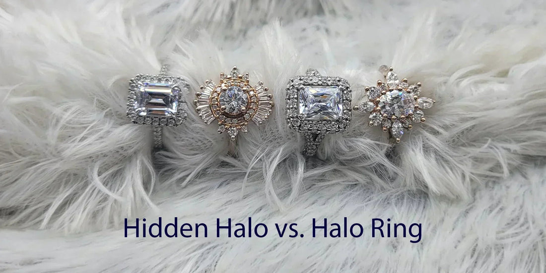 Hidden Halo vs. Halo Ring: What Are the Differences? - Riant Fine Jewelry
