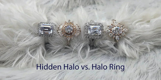 Hidden Halo vs. Halo Ring: What Are the Differences? - Riant Fine Jewelry