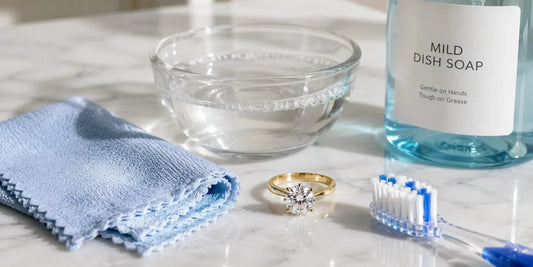 How to Clean a Lab Diamond Ring at Home (Safe Methods That Actually Work) - Riant Fine Jewelry LLC
