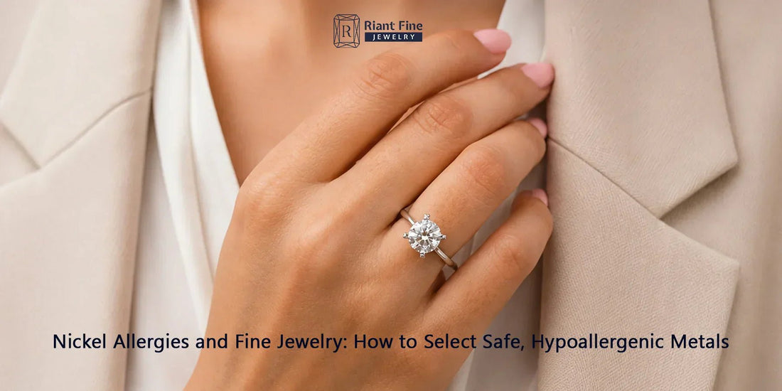 Nickel Allergies and Fine Jewelry: How to Select Safe, Hypoallergenic Metals - Riant Fine Jewelry LLC