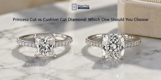 Princess Cut vs Cushion Cut Diamond: 2026 Guide