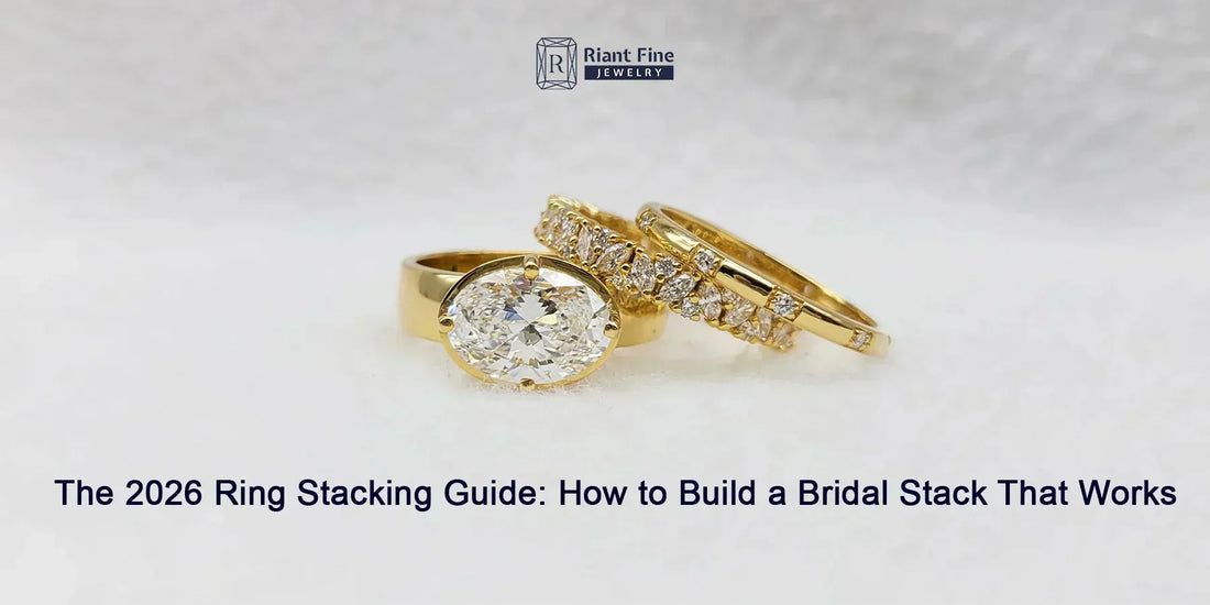 Distance Stacking Rings Ring Stacking Guide: Build Your Perfect Bridal Stack – Riant Fine ...