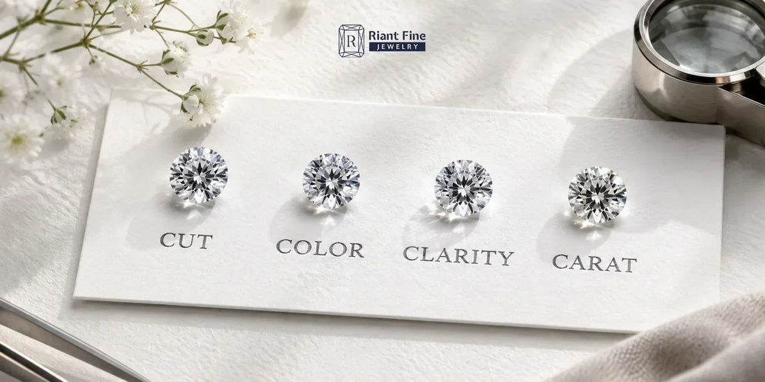 4 Cs of Diamonds Explained: What Matters When You Buy