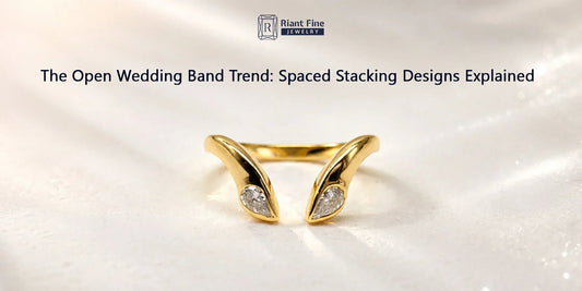 Open Gap Wedding Band 2026: Spaced Stacking Guide