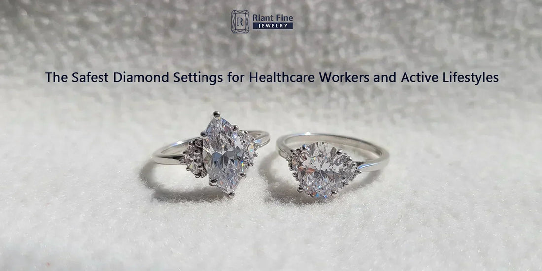 Best Engagement Ring for Active Lifestyle | Safe Settings