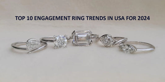 Top 10 Engagement Ring Trends in USA for 2024 - Riant Fine Jewelry
