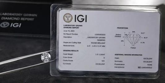 What is a Lab Diamond Certificate? How to Read IGI and GIA Reports - Riant Fine Jewelry LLC