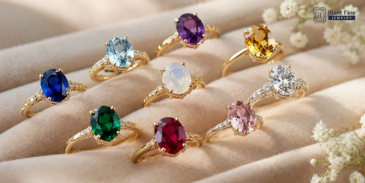 Birthstone Engagement Ring