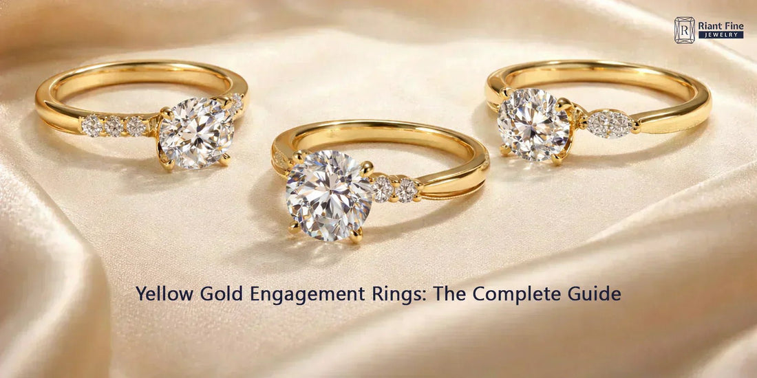 Yellow Gold Engagement Rings: The Complete Guide - Riant Fine Jewelry LLC