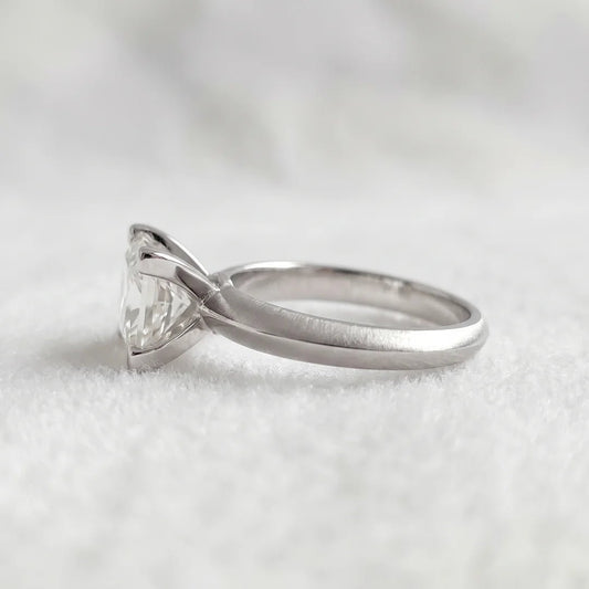 1 Ct Princess Cut Lab Grown Diamond Ring For Women - Riant Fine Jewelry LLC