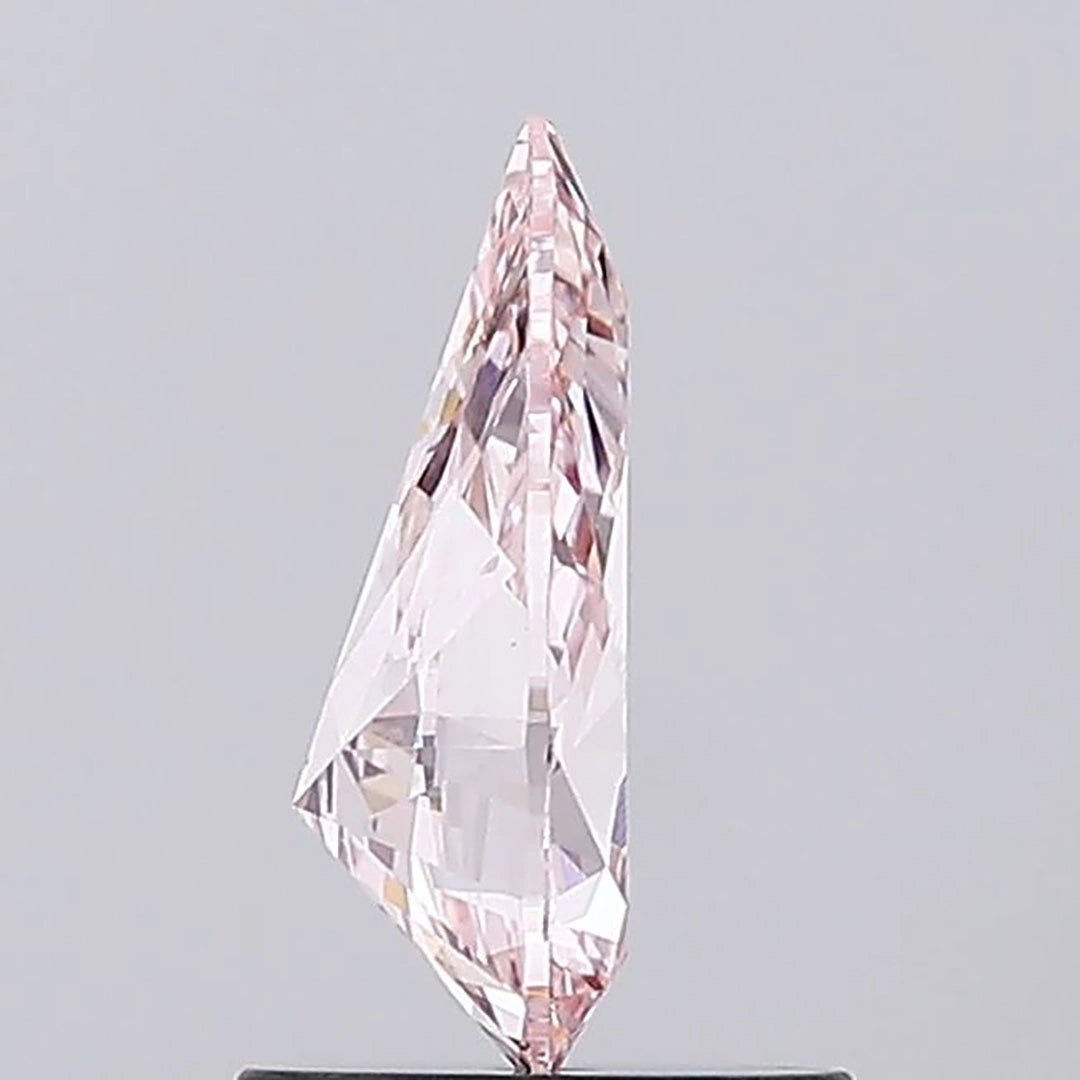 1.01 Ct Fancy Intense Pink Pear Lab Grown Diamond - Riant Fine Jewelry