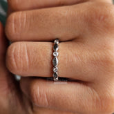 Marquise-Wedding-Band