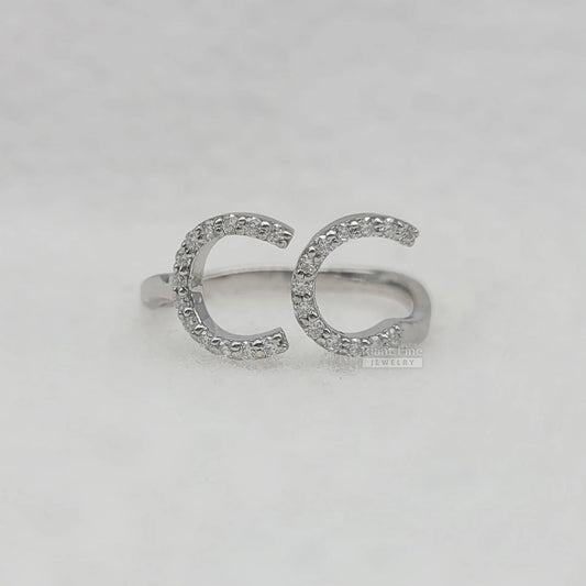 Initial-diamond-ring