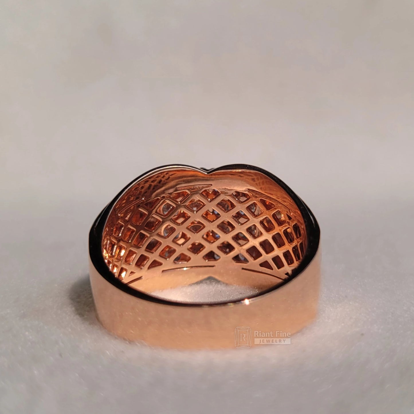 Rose Gold Men's Wedding Rings