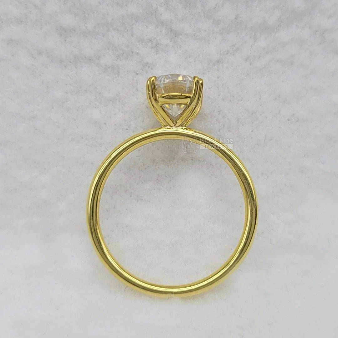 Oval Wedding Ring
