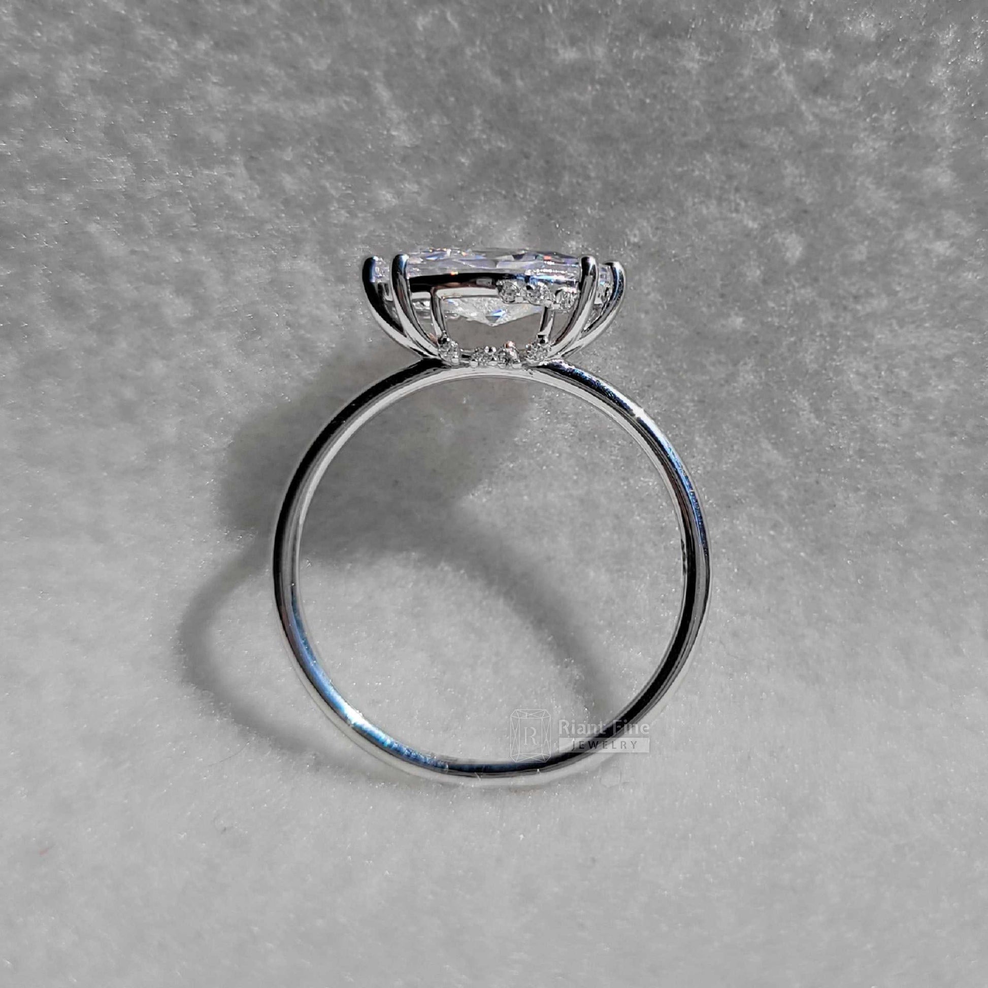 Shop Marquise Cut East West Ring 14K