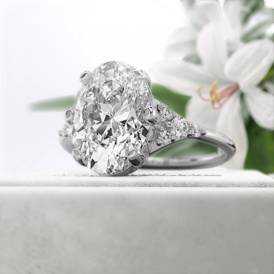 2.5-Ct-Oval-Shaped-Diamond-Unique-Engagement-Rings-White-Gold-Side-View