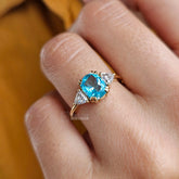 Cushion-Cut-Blue-Sapphire-Gold-Ring