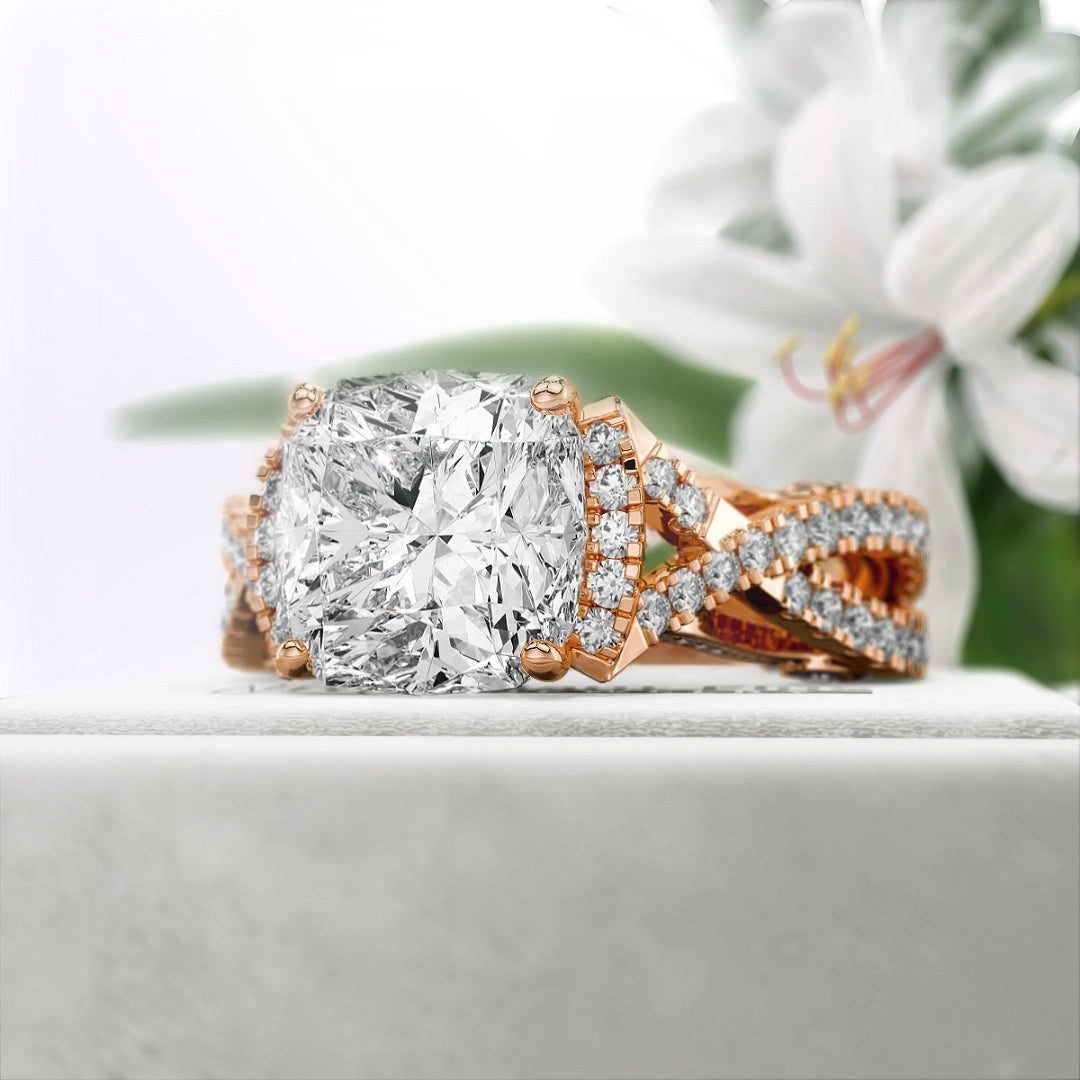 2-Ct-Cushion-Cut-Diamond-Engagement-Ring-14k-Rose-Gold-Side-View