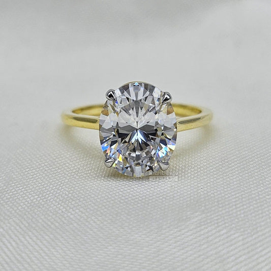 3-Ct-Oval-Diamond-Engagement-Ring-14K-Gold-Front-View