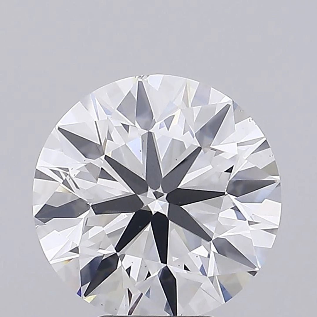 6.19 Carat Round Cut Lab Grown Diamond - Riant Fine Jewelry
