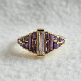 Baguette-Cut-Purple-Sapphire-Ring