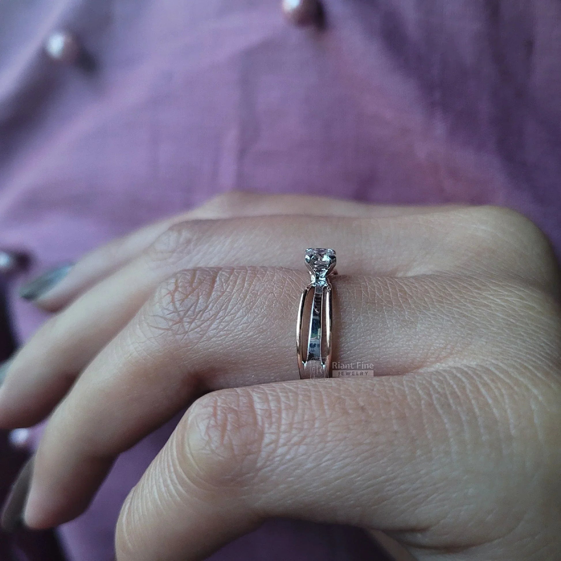 Ethical Diamond Engagement Ring