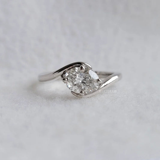 oval diamond ring