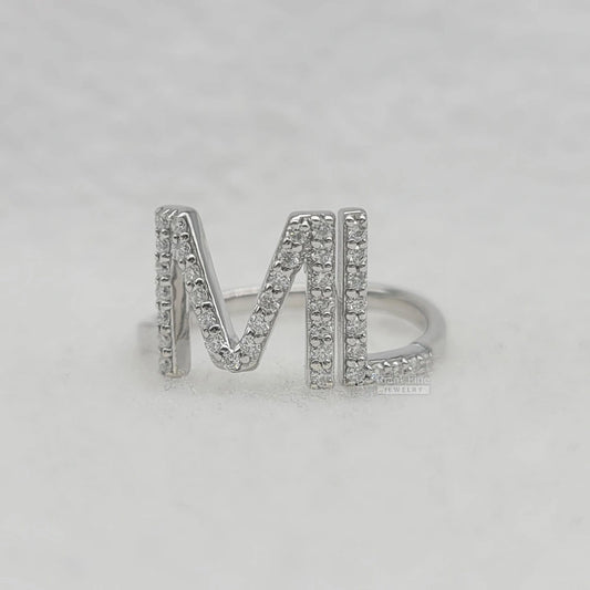 Letter-Diamond-Ring