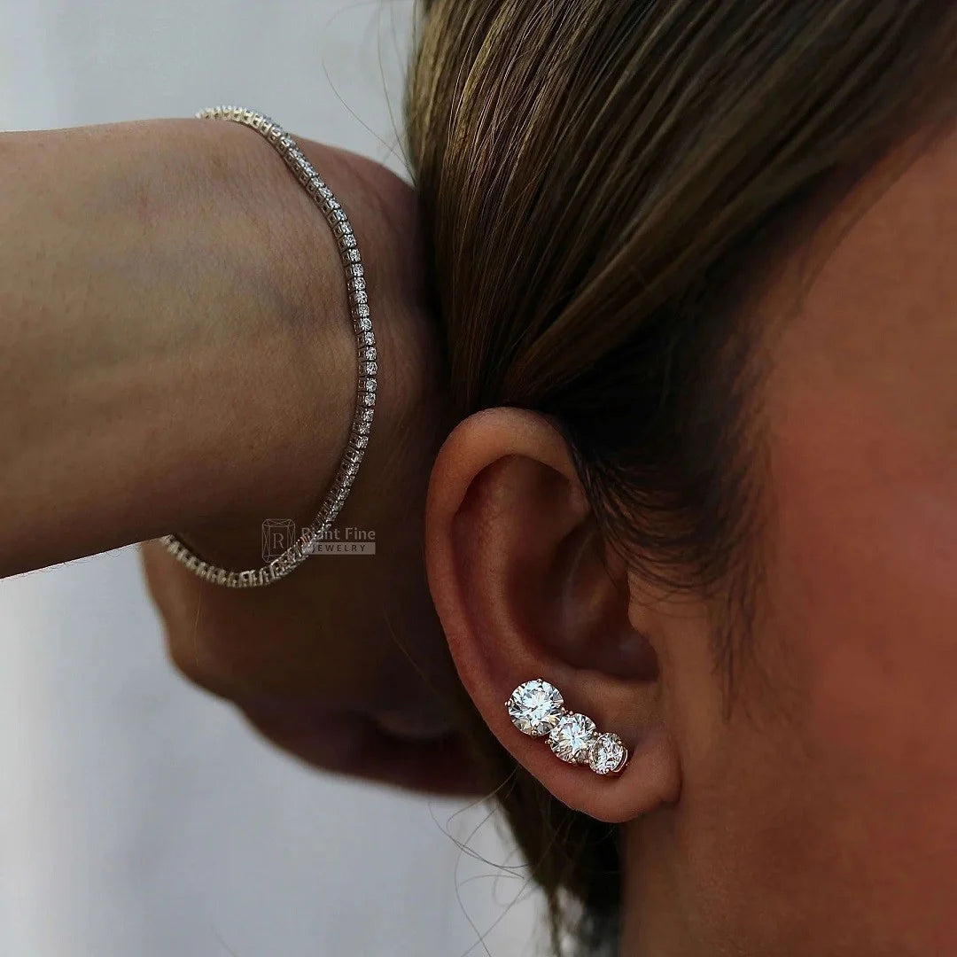 lab grown diamond bracelet