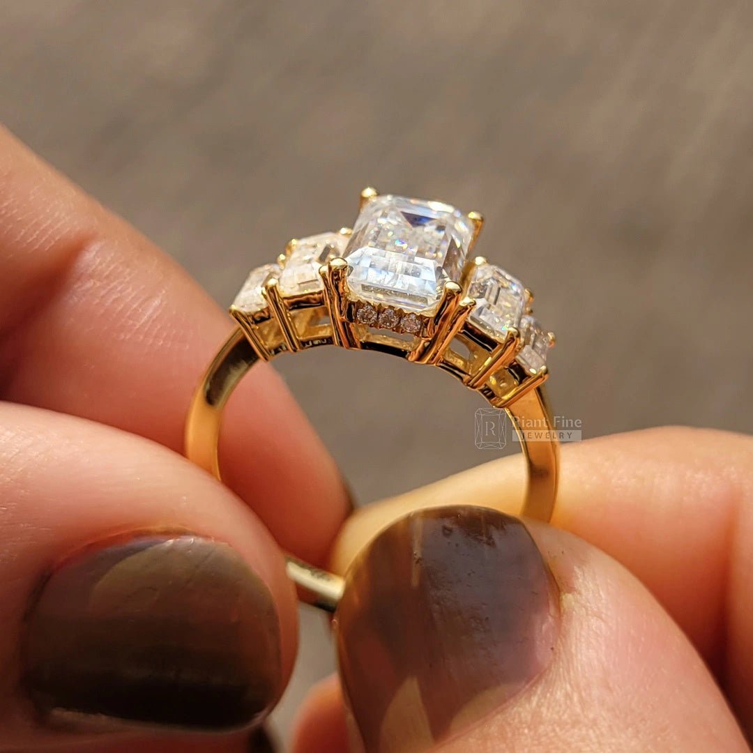 Shop Now Emerald Cut Engagement Ring