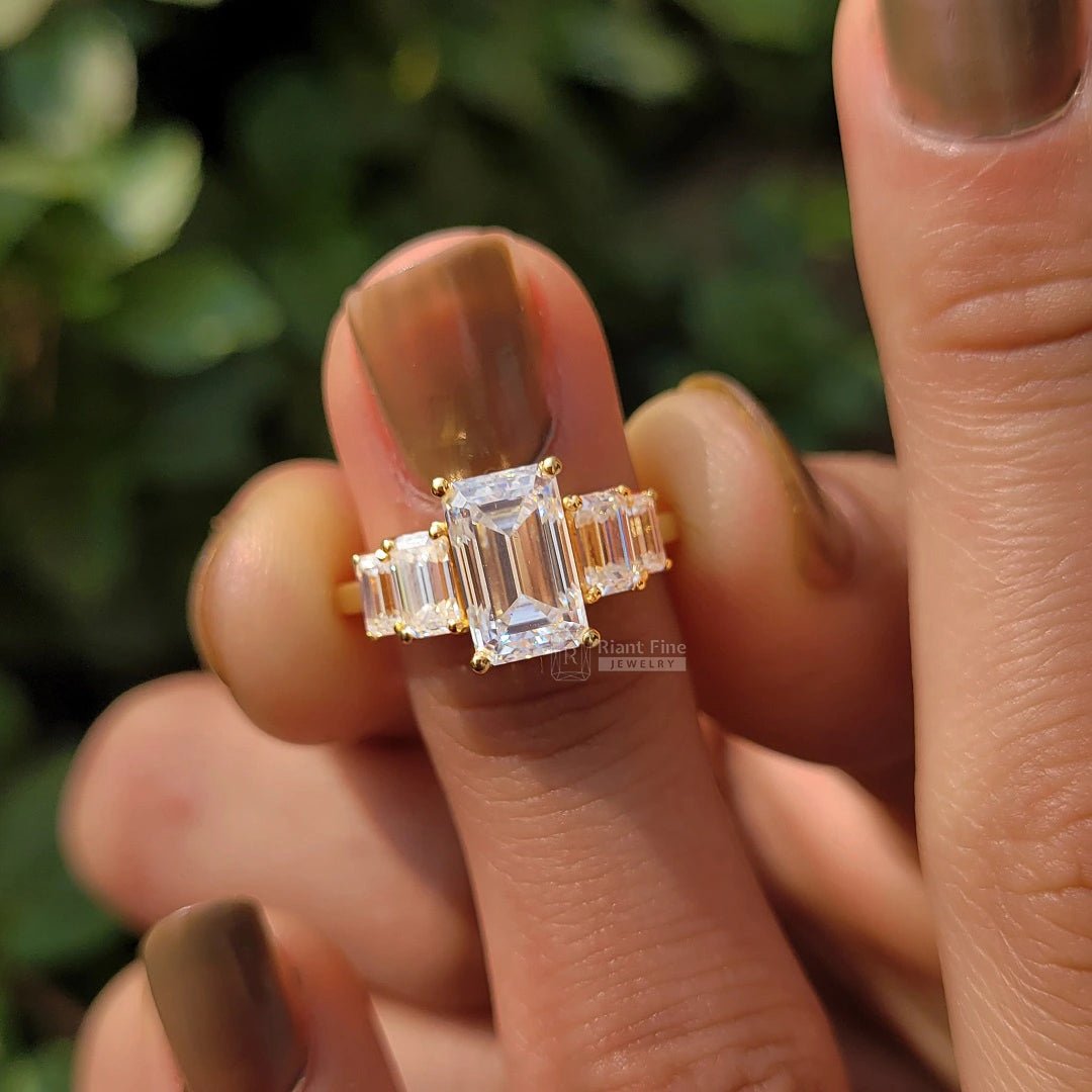 Premium Moissanite Engagement Ring