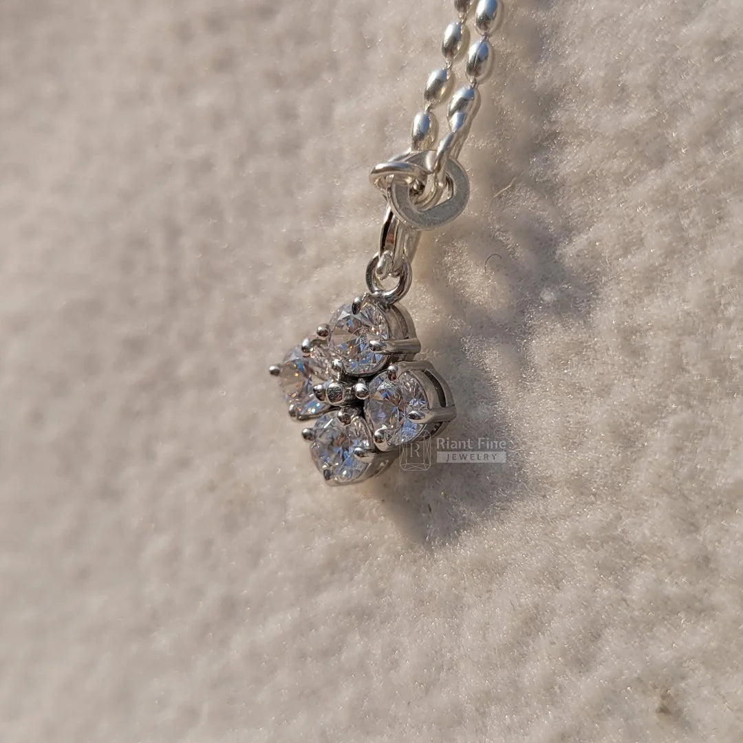 Minimalist Diamond Necklace For Women