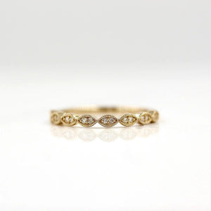 Half Eternity Round Diamond Wedding Band for Women