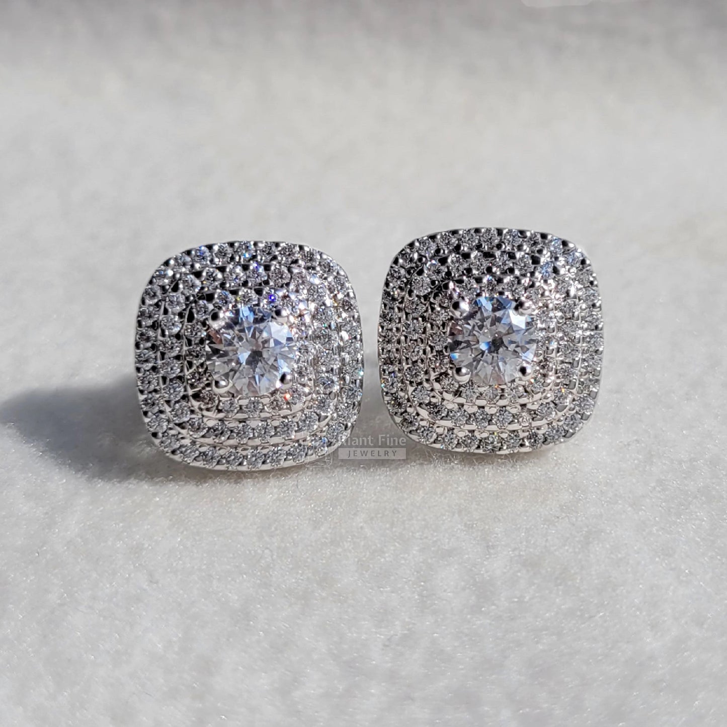 lab grown diamond studs