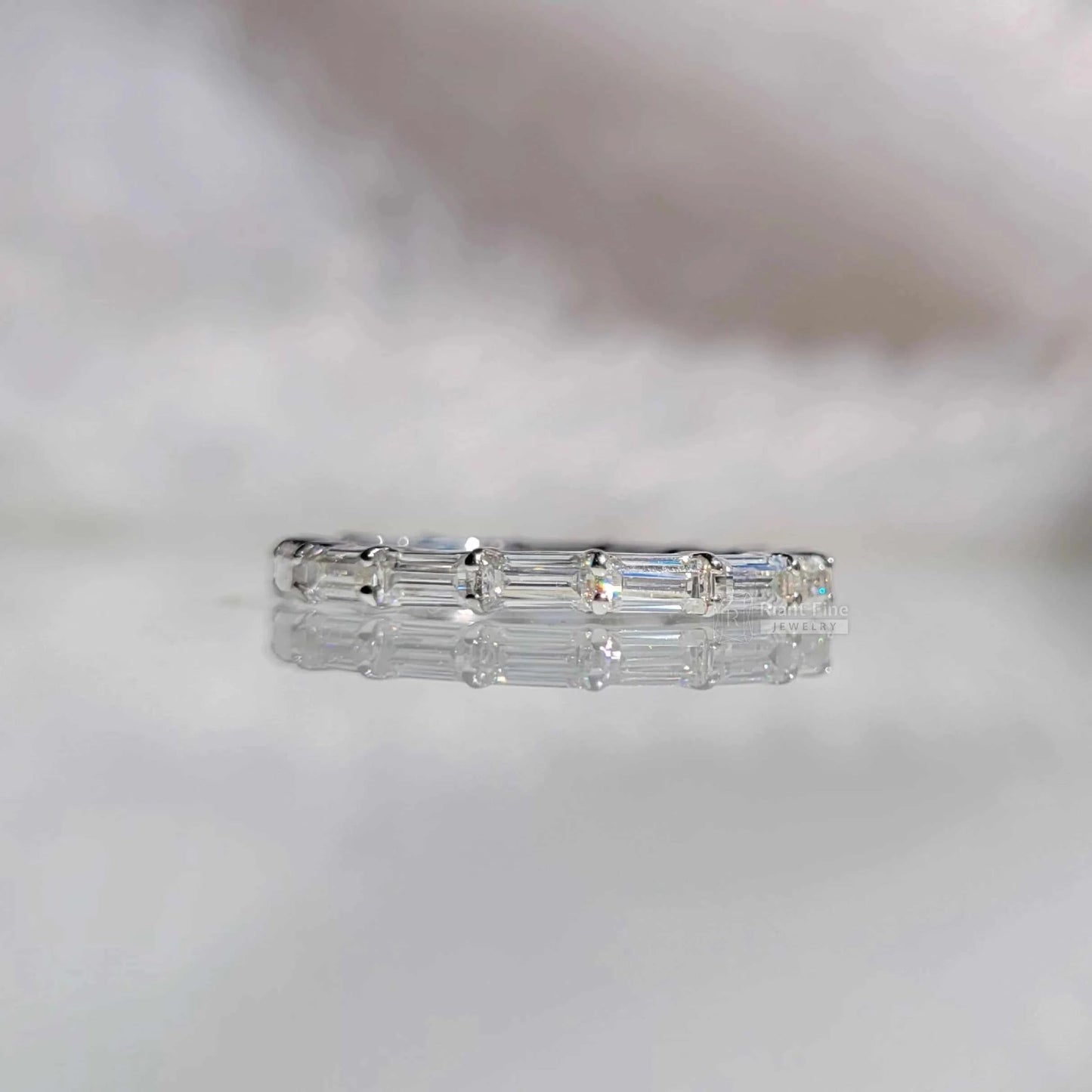 Lab Grown Diamond Wedding Bands | Full Eternity Rings - Riant Fine Jewelry LLC
