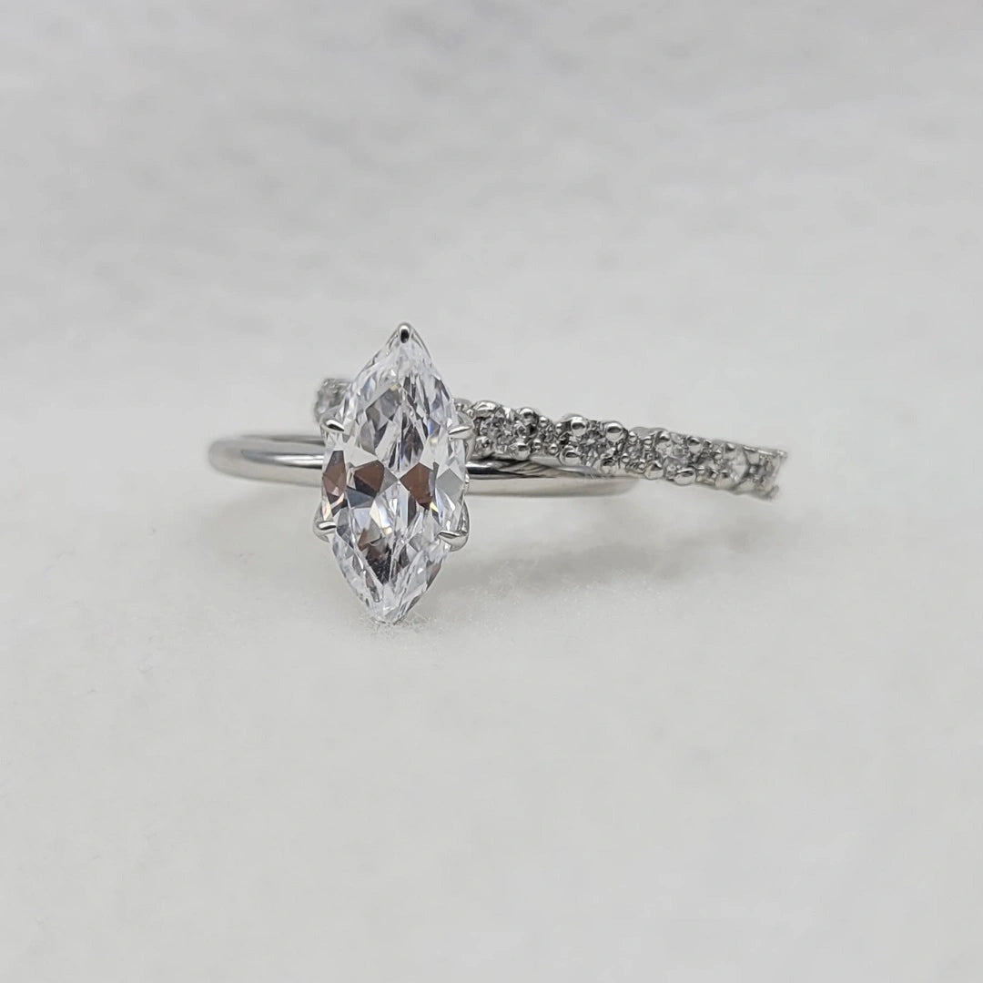 Lab Grown Diamond Bridal Ring Set
