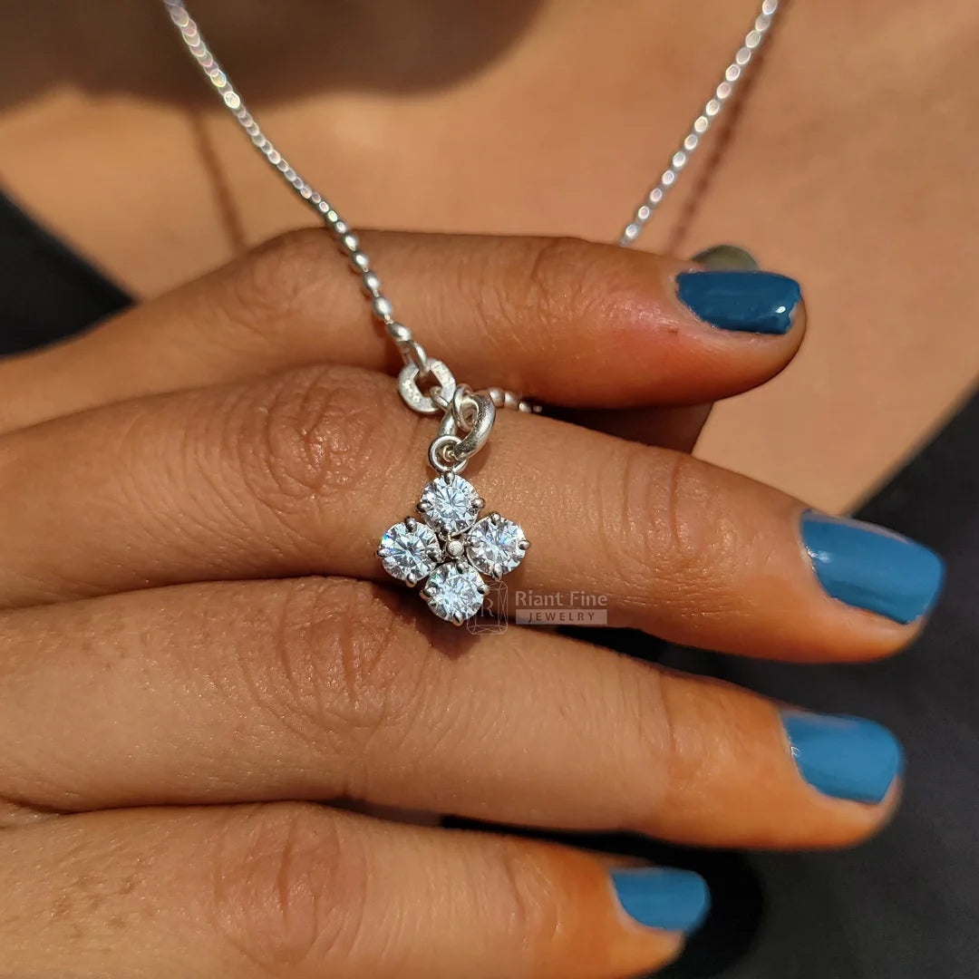 14K Gold Diamond Necklace